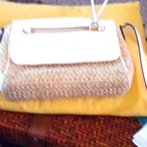 Kate Spade straw crossbody